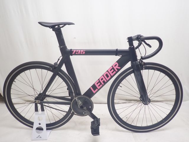 高額買取実施中!!】LEADER BIKES リーダーバイク ピストバイク 735 ブラック | 自転車のリサマイ