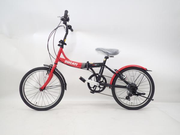 高額買取実施中!!】DUCATI 折り畳み自転車 TDF-206 20型 6段変速付 美 