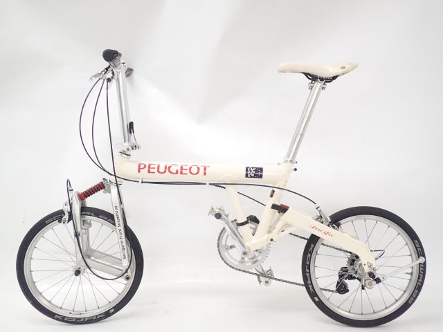 お得セット PEUGEOT プジョー 18インチ 折りたたみ自転車 パシフィック ...