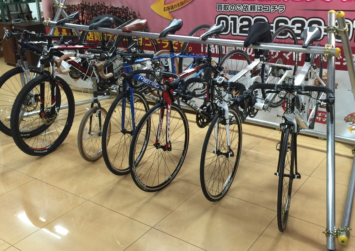 ロードバイクのスタンド作りました In市川店 自転車のリサマイ